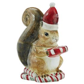 Farmhouse Snowman Cookie Jar