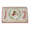 Farmhouse Snowman Platter