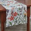 Wildflower Sketchbook Table Runner 54"L