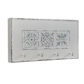 Distressed Tile Key Hook