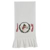 Farmhouse Joy Printed Embroidered Flour Sack Dishtowel