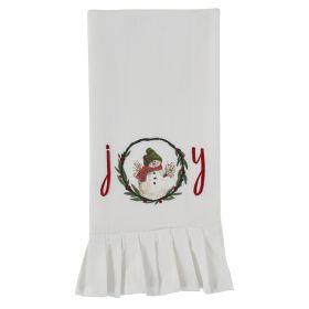 Farmhouse Joy Printed Embroidered Flour Sack Dishtowel
