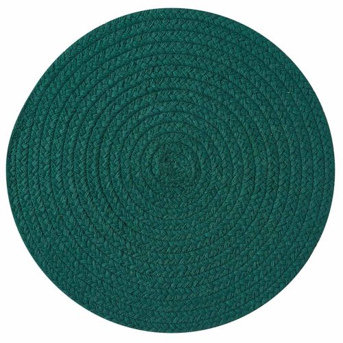 Essex Round Placemat - Peacock