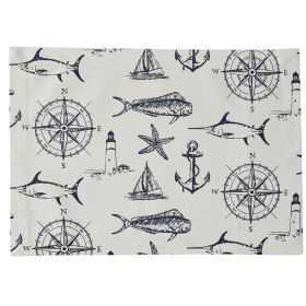 Captain's Quarters Placemat - Natural
