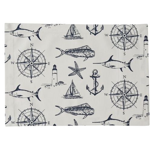 Captain's Quarters Placemat - Natural