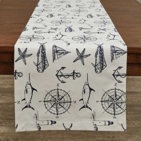 Captain's Quarters Table Runner 54"L - Natural