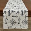 Captain's Quarters Table Runner 72"L - Natural