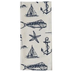 Captain's Quarters Dishtowel - Natural