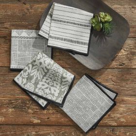 Urban Plaid Dishcloth set of 4