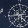 Captain's Quarters Napkin - Navy