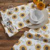 Sunflower Print Napkin