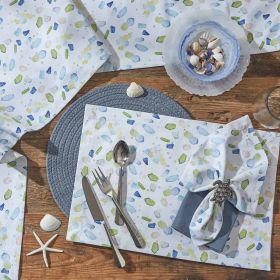 Sea Glass Table Runner 72"L