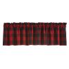 Buffalo Check Valance 14"