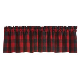 Buffalo Check Valance 14"