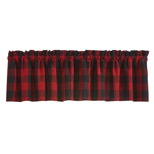 Buffalo Check Valance 14"