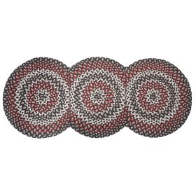 Limestone Braided Rug Runner 30" X 72"