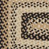 Cornbread Braided Rectangle Rug Runner 2X6
