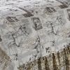 Wild And Beautiful King Bedspread