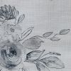 Midnight Floral Table Runner 72"L