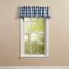 Wicklow Ruffled Valance 14" L - China Blue