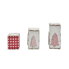 Set of 3 Tree Pillar Holders
