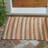 Pumpkin Seed Chindi Rug 2 x 3