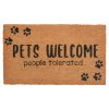 Pets Welcome (People Tolerated) Doormat