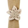 Jute Flower Napkin Ring