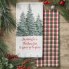 Wild And Beautiful Holiday Christmas Tree 2 Dishtowel Set