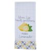 Life Hands Lemons Flour Sack Dishtowel