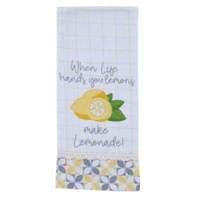 Life Hands Lemons Flour Sack Dishtowel