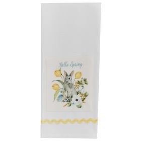 Hello Spring Printed Dishtowel