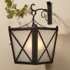 Iron 4 Sided Votive with Glass