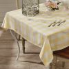Wicklow Tablecloth 54" X 54" -  Yellow