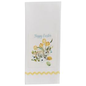 Happy Easter Printed Dishtowel