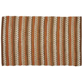 Pumpkin Seed Chindi Rug 2 x 3