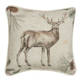 Wild And Beautiful Holiday Cardinal Pillow 10"