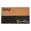 Hello/Goodbye Doormat