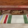 Camp Stripe Hooked Rug 2 x 6