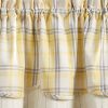 Meadowlark Lined Layered Valance 15" L
