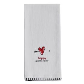 Happy Galentine's Day Sentiment Dishtowel