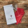 Love Stinks Sentiment Dishtowel