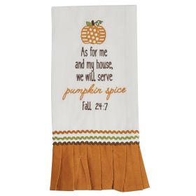Pumpkin Spice Decorative Dishtowel