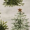 Rustic Christmas Table Runner 72" L