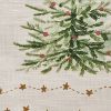 Rustic Christmas Table Runner 54" L