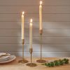 Gold Taper Holder Tall