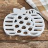 Pumpkin Metal Trivet