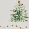 Rustic Christmas Placemat- Stars