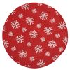 Snowflake Round Placemat