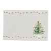 Rustic Christmas Placemat- Stars